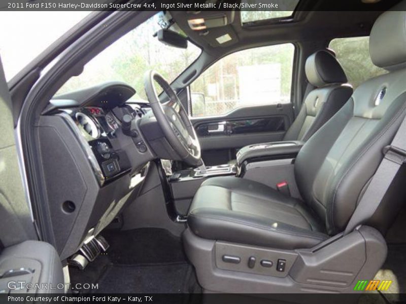 Ingot Silver Metallic / Black/Silver Smoke 2011 Ford F150 Harley-Davidson SuperCrew 4x4