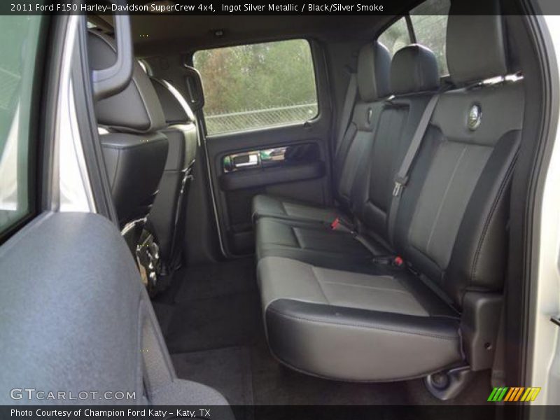 Ingot Silver Metallic / Black/Silver Smoke 2011 Ford F150 Harley-Davidson SuperCrew 4x4