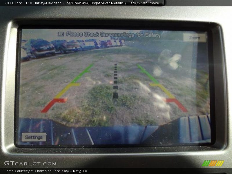 Ingot Silver Metallic / Black/Silver Smoke 2011 Ford F150 Harley-Davidson SuperCrew 4x4