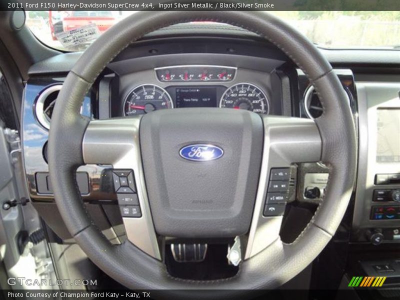 Ingot Silver Metallic / Black/Silver Smoke 2011 Ford F150 Harley-Davidson SuperCrew 4x4