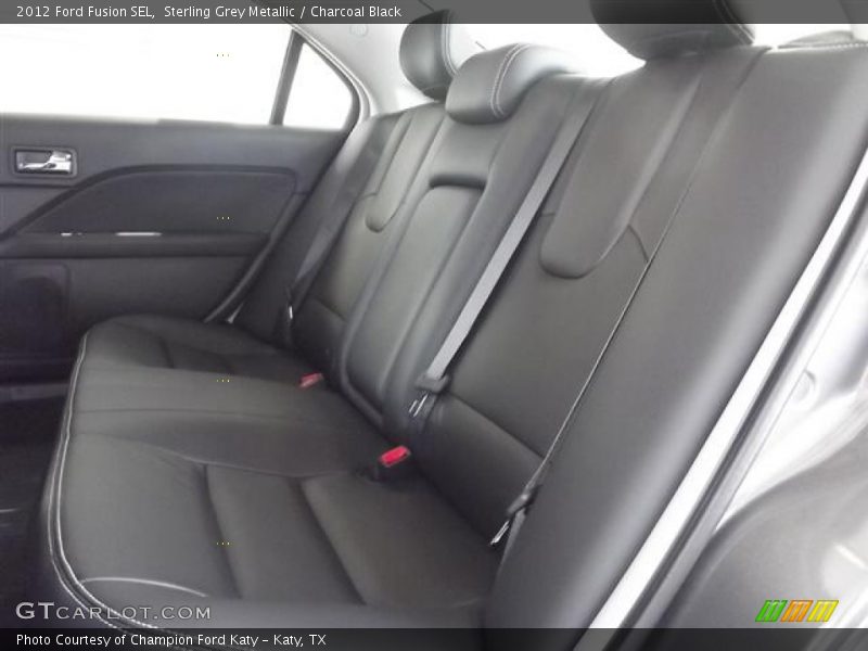 Sterling Grey Metallic / Charcoal Black 2012 Ford Fusion SEL