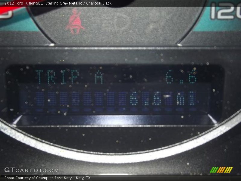 Sterling Grey Metallic / Charcoal Black 2012 Ford Fusion SEL