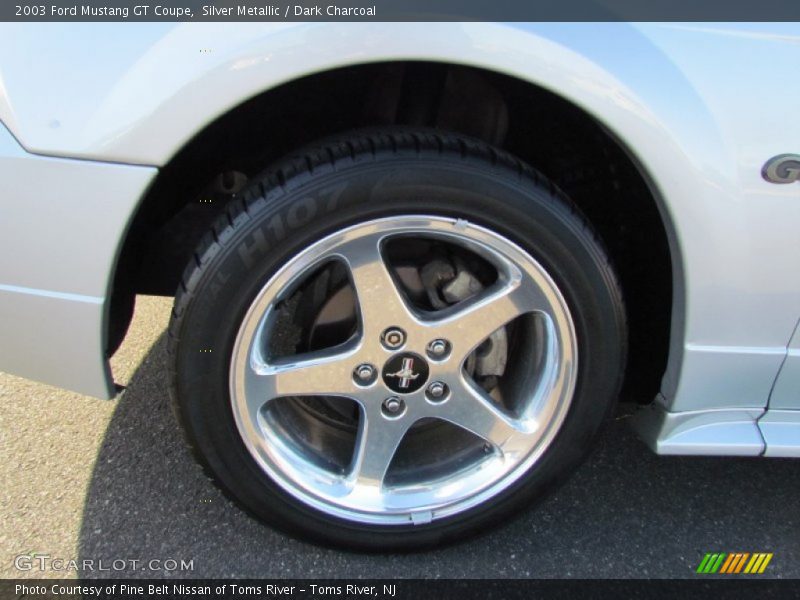 Silver Metallic / Dark Charcoal 2003 Ford Mustang GT Coupe