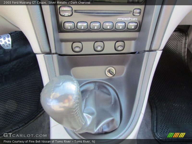 Silver Metallic / Dark Charcoal 2003 Ford Mustang GT Coupe