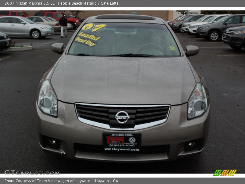 Pebble Beach Metallic / Cafe Latte 2007 Nissan Maxima 3.5 SL