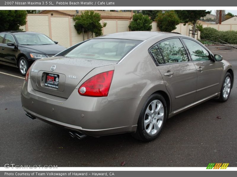 Pebble Beach Metallic / Cafe Latte 2007 Nissan Maxima 3.5 SL
