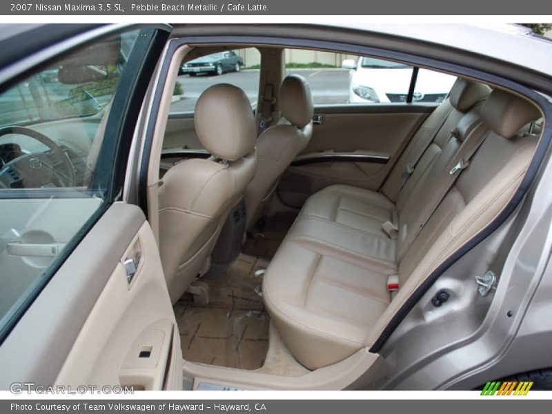 Pebble Beach Metallic / Cafe Latte 2007 Nissan Maxima 3.5 SL