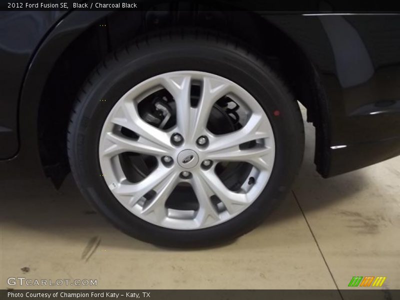 Black / Charcoal Black 2012 Ford Fusion SE