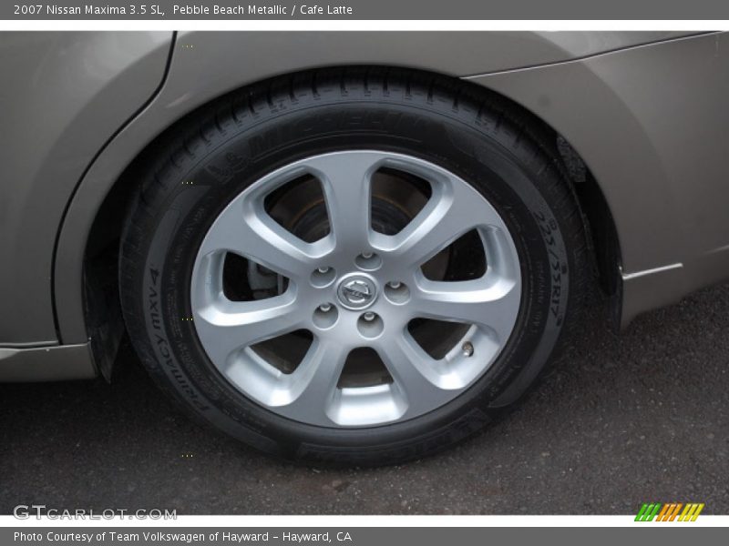 Pebble Beach Metallic / Cafe Latte 2007 Nissan Maxima 3.5 SL