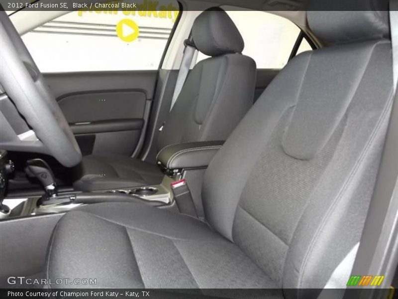Black / Charcoal Black 2012 Ford Fusion SE