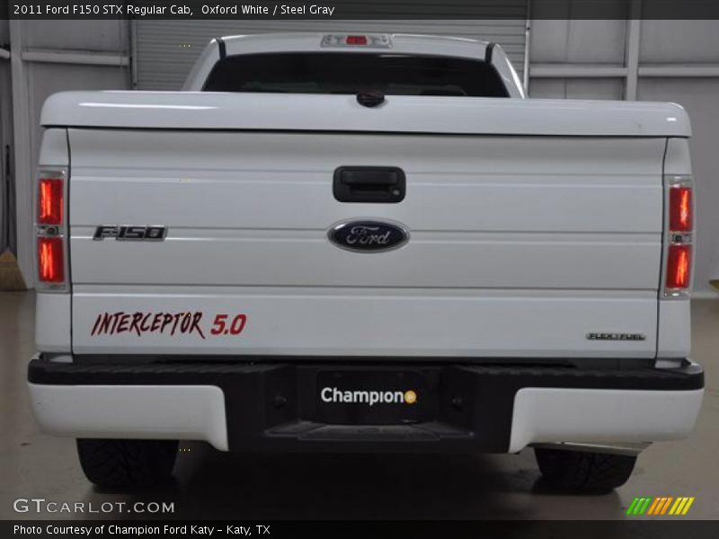 Oxford White / Steel Gray 2011 Ford F150 STX Regular Cab
