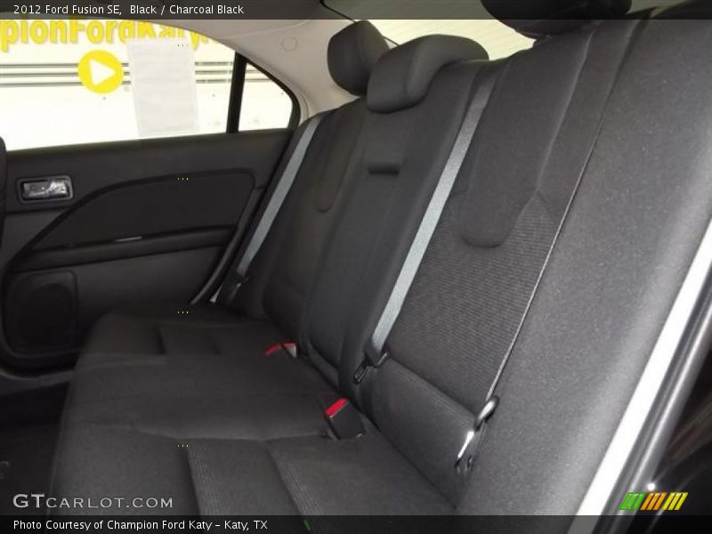 Black / Charcoal Black 2012 Ford Fusion SE