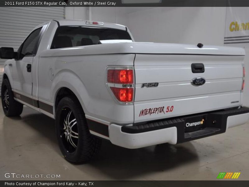 Oxford White / Steel Gray 2011 Ford F150 STX Regular Cab