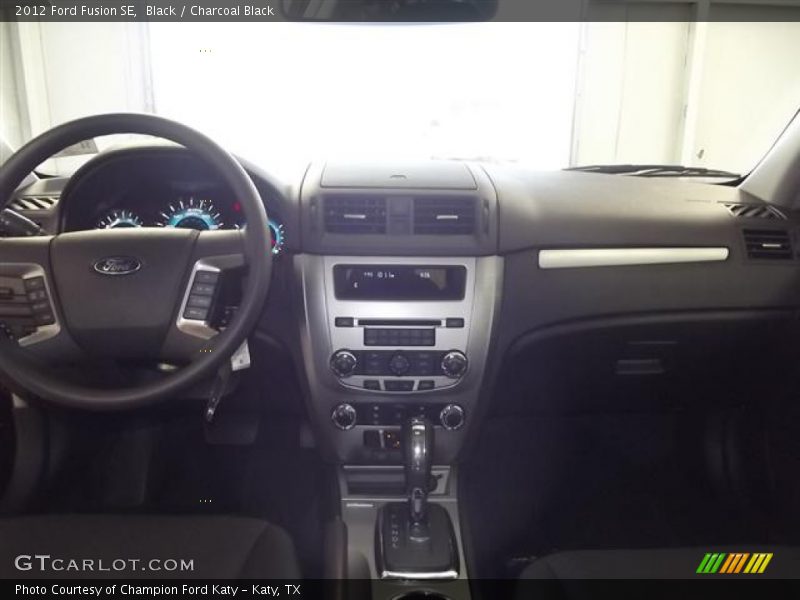 Black / Charcoal Black 2012 Ford Fusion SE