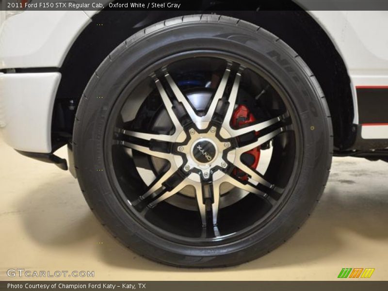 Custom Wheels of 2011 F150 STX Regular Cab