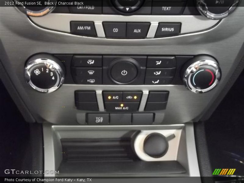 Black / Charcoal Black 2012 Ford Fusion SE