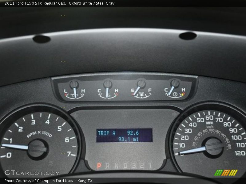  2011 F150 STX Regular Cab STX Regular Cab Gauges