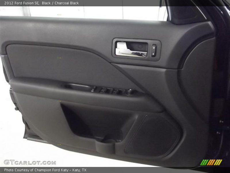 Black / Charcoal Black 2012 Ford Fusion SE