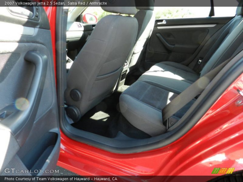 Salsa Red / Anthracite 2007 Volkswagen Jetta 2.5 Sedan