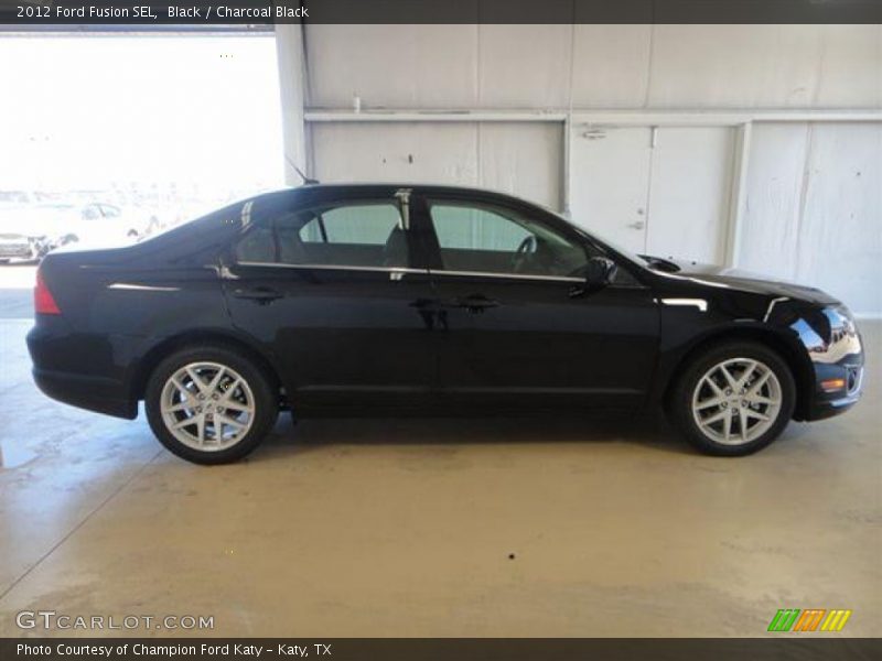 Black / Charcoal Black 2012 Ford Fusion SEL
