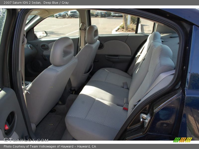 Deep Blue / Gray 2007 Saturn ION 2 Sedan