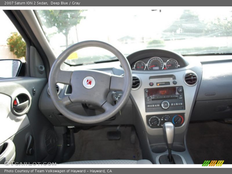 Deep Blue / Gray 2007 Saturn ION 2 Sedan