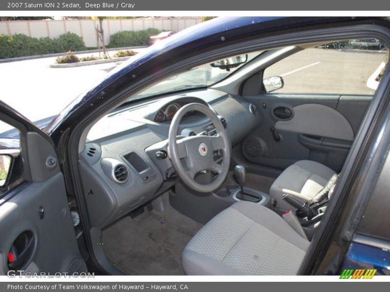 Deep Blue / Gray 2007 Saturn ION 2 Sedan