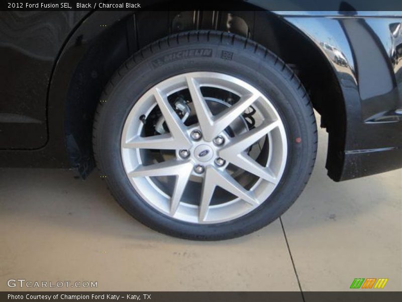 Black / Charcoal Black 2012 Ford Fusion SEL