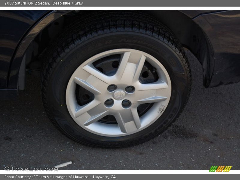 Deep Blue / Gray 2007 Saturn ION 2 Sedan