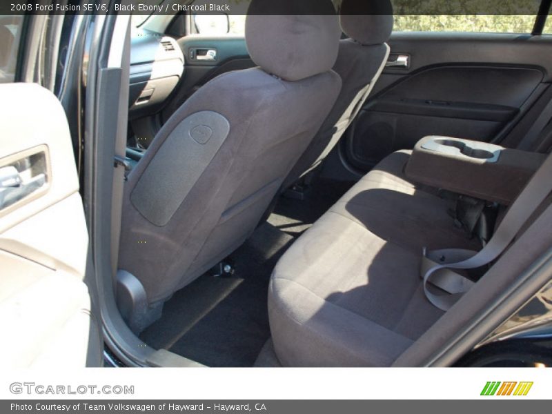 Black Ebony / Charcoal Black 2008 Ford Fusion SE V6