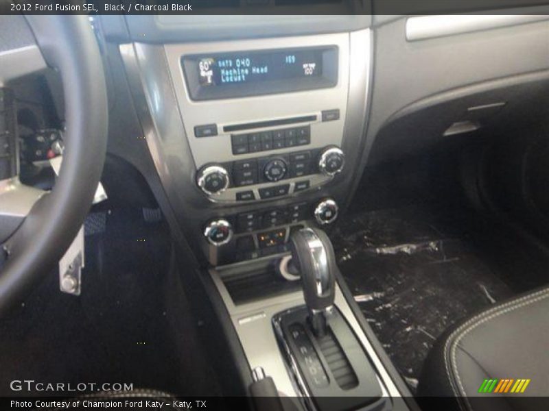 Black / Charcoal Black 2012 Ford Fusion SEL
