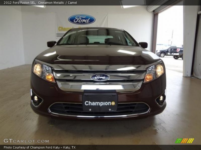 Cinnamon Metallic / Camel 2012 Ford Fusion SEL