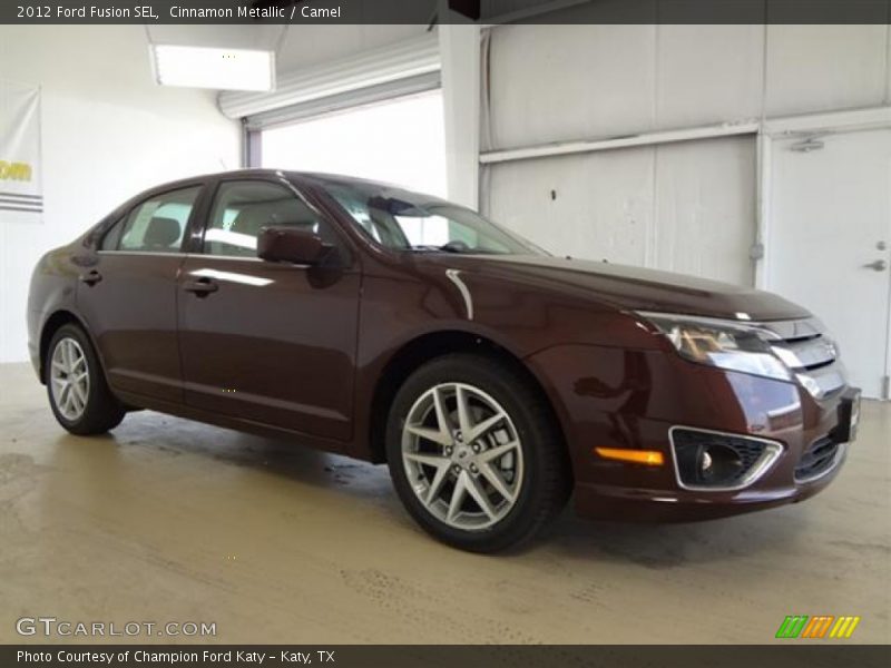Cinnamon Metallic / Camel 2012 Ford Fusion SEL
