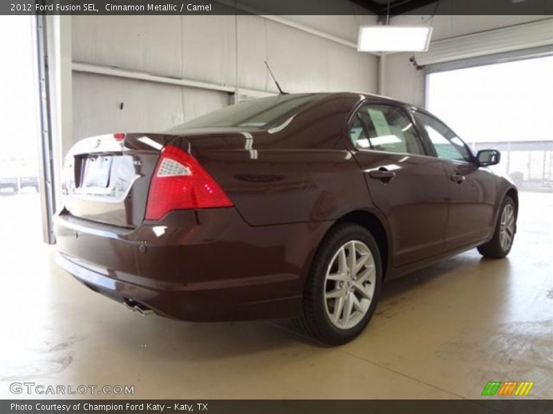 Cinnamon Metallic / Camel 2012 Ford Fusion SEL