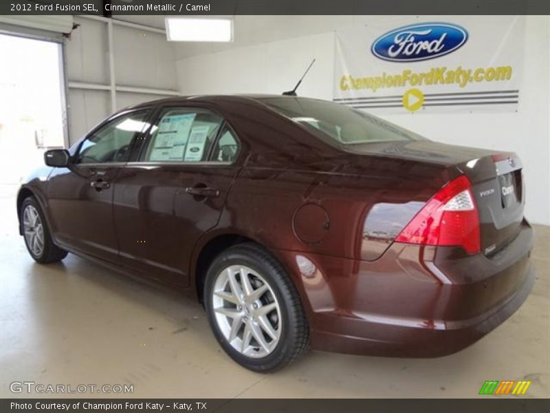 Cinnamon Metallic / Camel 2012 Ford Fusion SEL