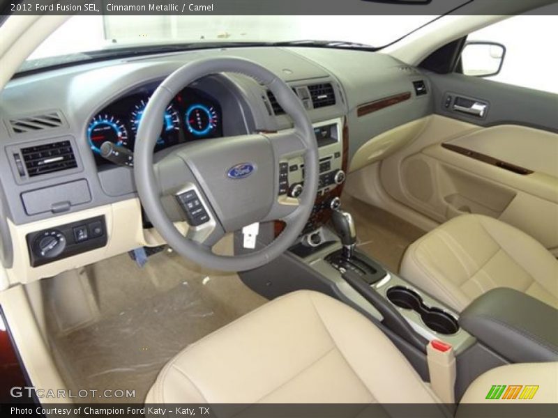 Cinnamon Metallic / Camel 2012 Ford Fusion SEL