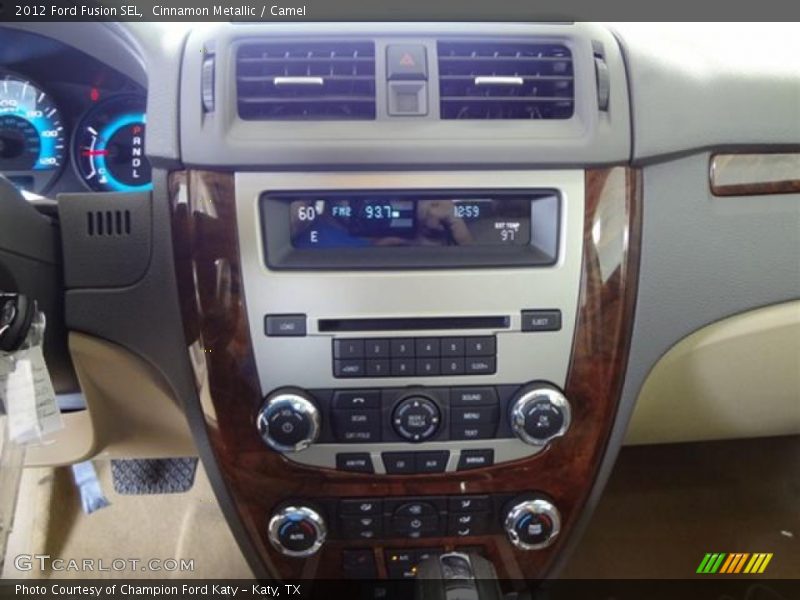 Cinnamon Metallic / Camel 2012 Ford Fusion SEL