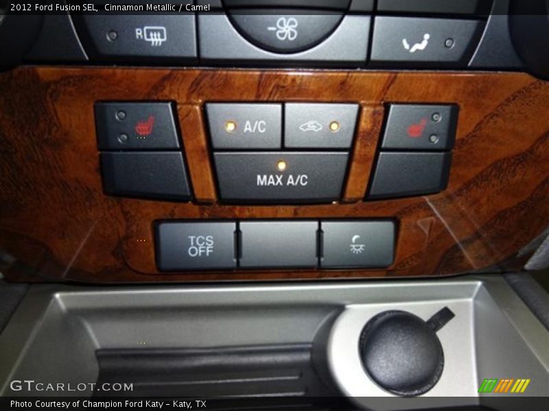 Cinnamon Metallic / Camel 2012 Ford Fusion SEL