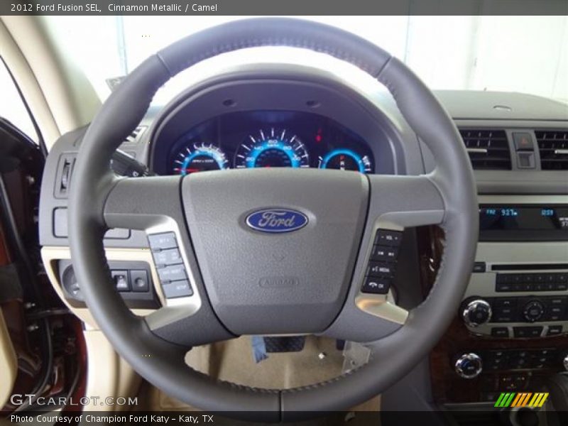 Cinnamon Metallic / Camel 2012 Ford Fusion SEL