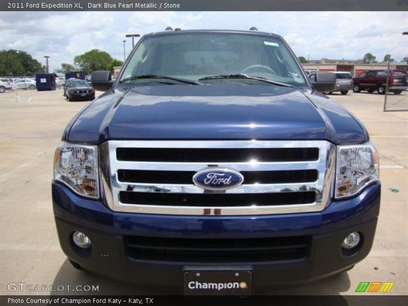 Dark Blue Pearl Metallic / Stone 2011 Ford Expedition XL