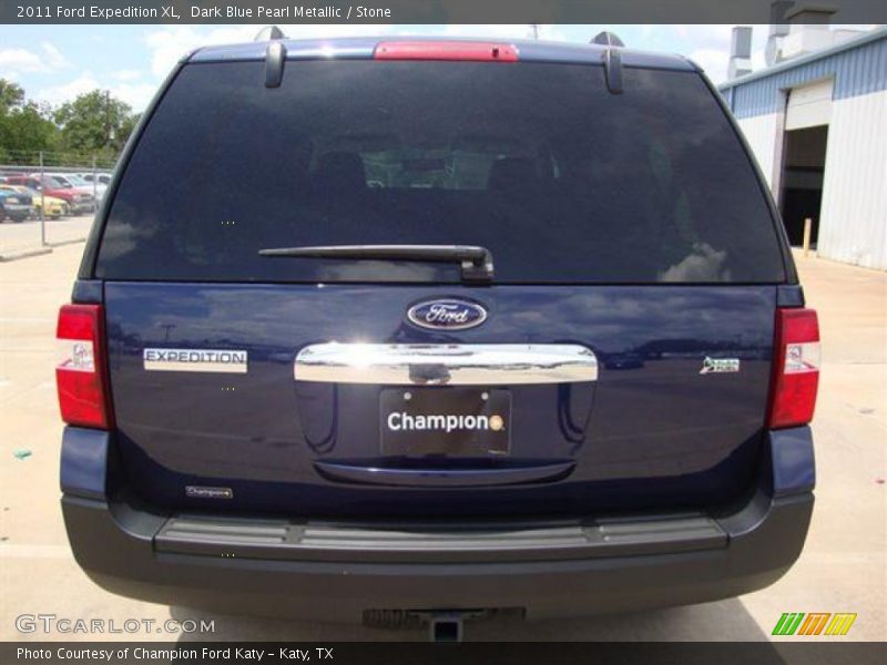 Dark Blue Pearl Metallic / Stone 2011 Ford Expedition XL
