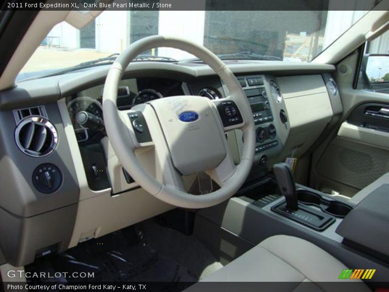 Dark Blue Pearl Metallic / Stone 2011 Ford Expedition XL