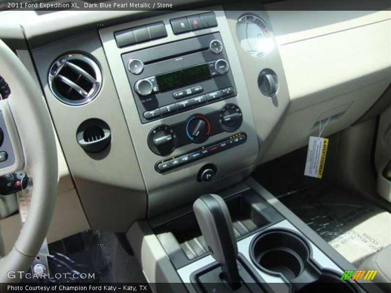 Dark Blue Pearl Metallic / Stone 2011 Ford Expedition XL
