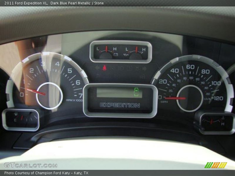 Dark Blue Pearl Metallic / Stone 2011 Ford Expedition XL