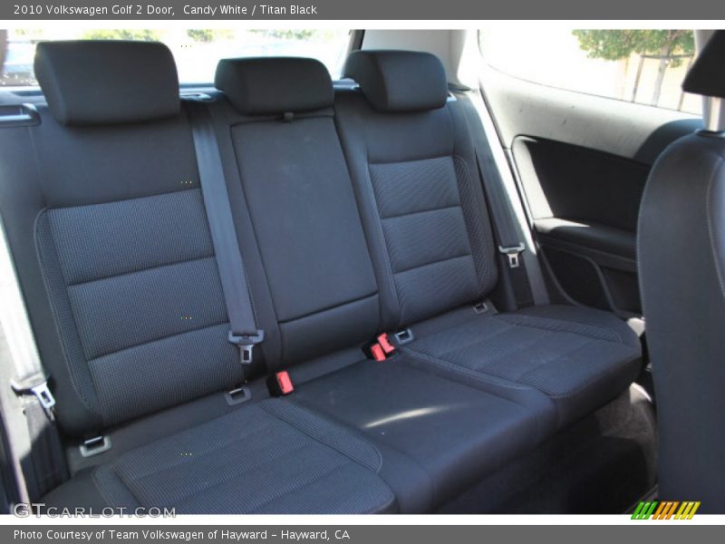 Candy White / Titan Black 2010 Volkswagen Golf 2 Door