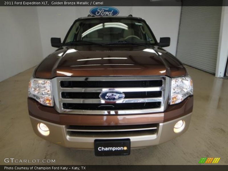 Golden Bronze Metallic / Camel 2011 Ford Expedition XLT