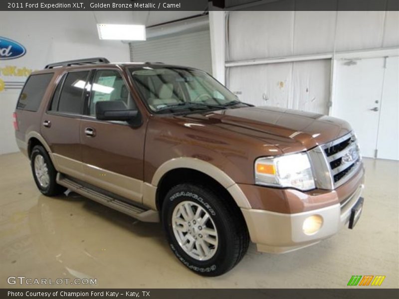 Golden Bronze Metallic / Camel 2011 Ford Expedition XLT