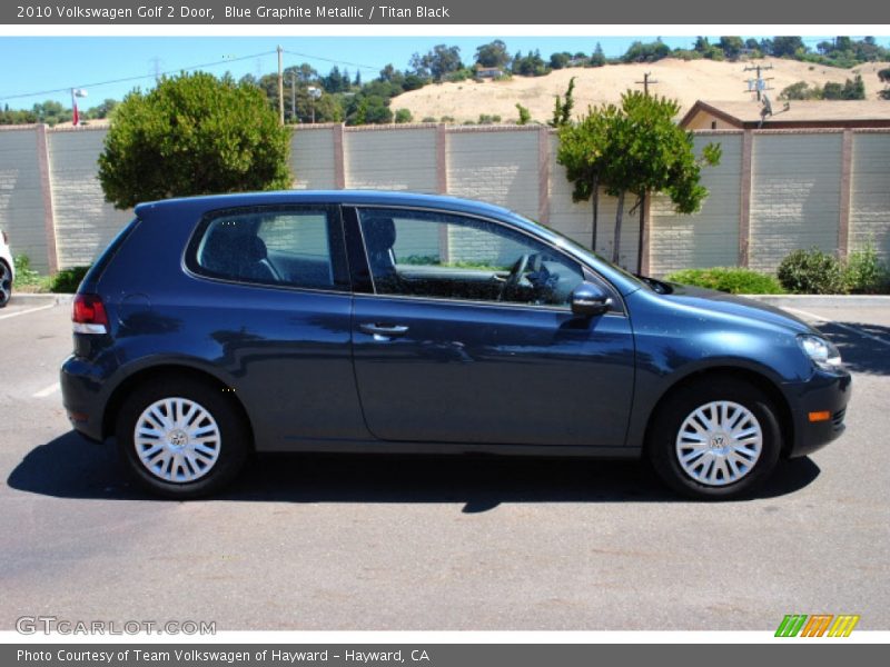  2010 Golf 2 Door Blue Graphite Metallic