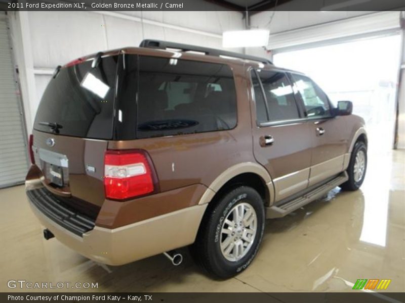 Golden Bronze Metallic / Camel 2011 Ford Expedition XLT