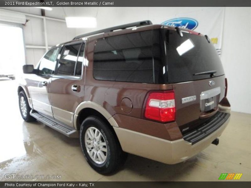 Golden Bronze Metallic / Camel 2011 Ford Expedition XLT
